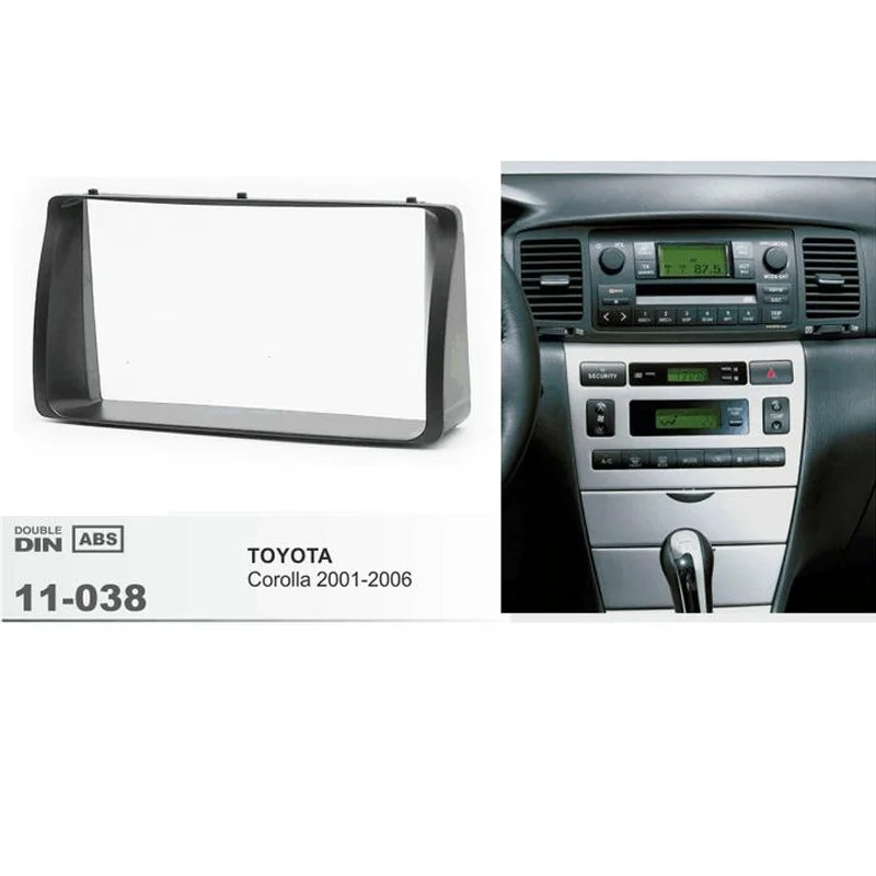 Cadre D'installation Autoradio Pour Toyota Corolla Spacio/Verso 2001-2007 - 178x102 Mm - 7