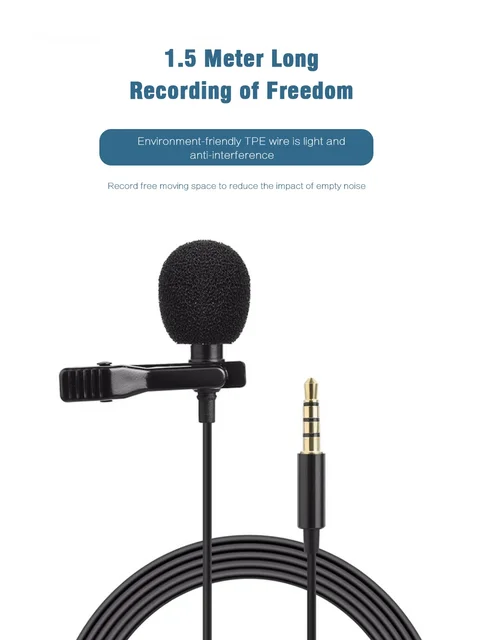 Microfono Lavalier Wireless 2.4GHz - Doppio Microfono Con Ricevitore USB-C/3,5mm/USB - Per Video, Vlog E Registrazioni - Foto 2