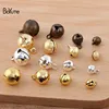 BoYuTe (200 Pieces/Lot) 6-8-10-12MM Metal Brass Bell Beads Tinker Bell Christmas Jingle Bell Diy Jewelry Accessories ► Photo 2/6