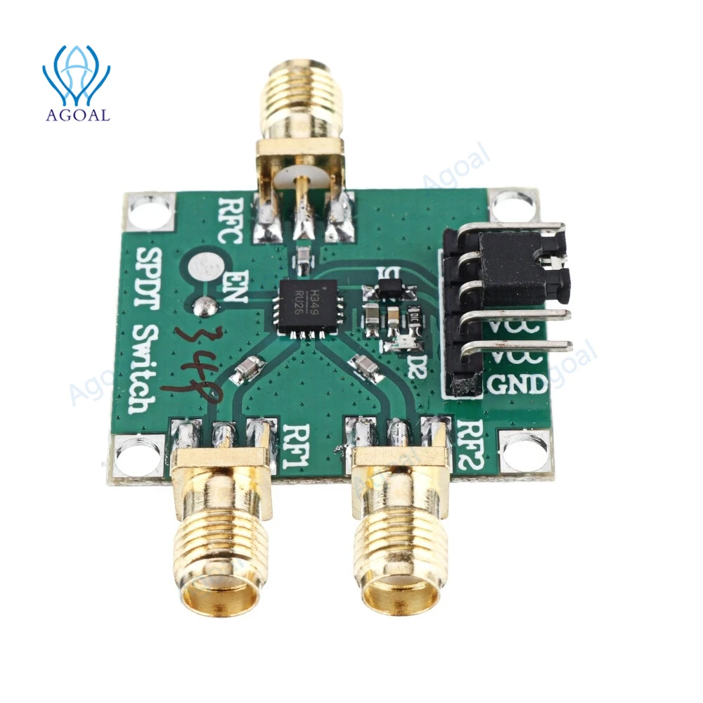 spdt interruptor rf módulo único pólo duplo lance placa alta isolamento