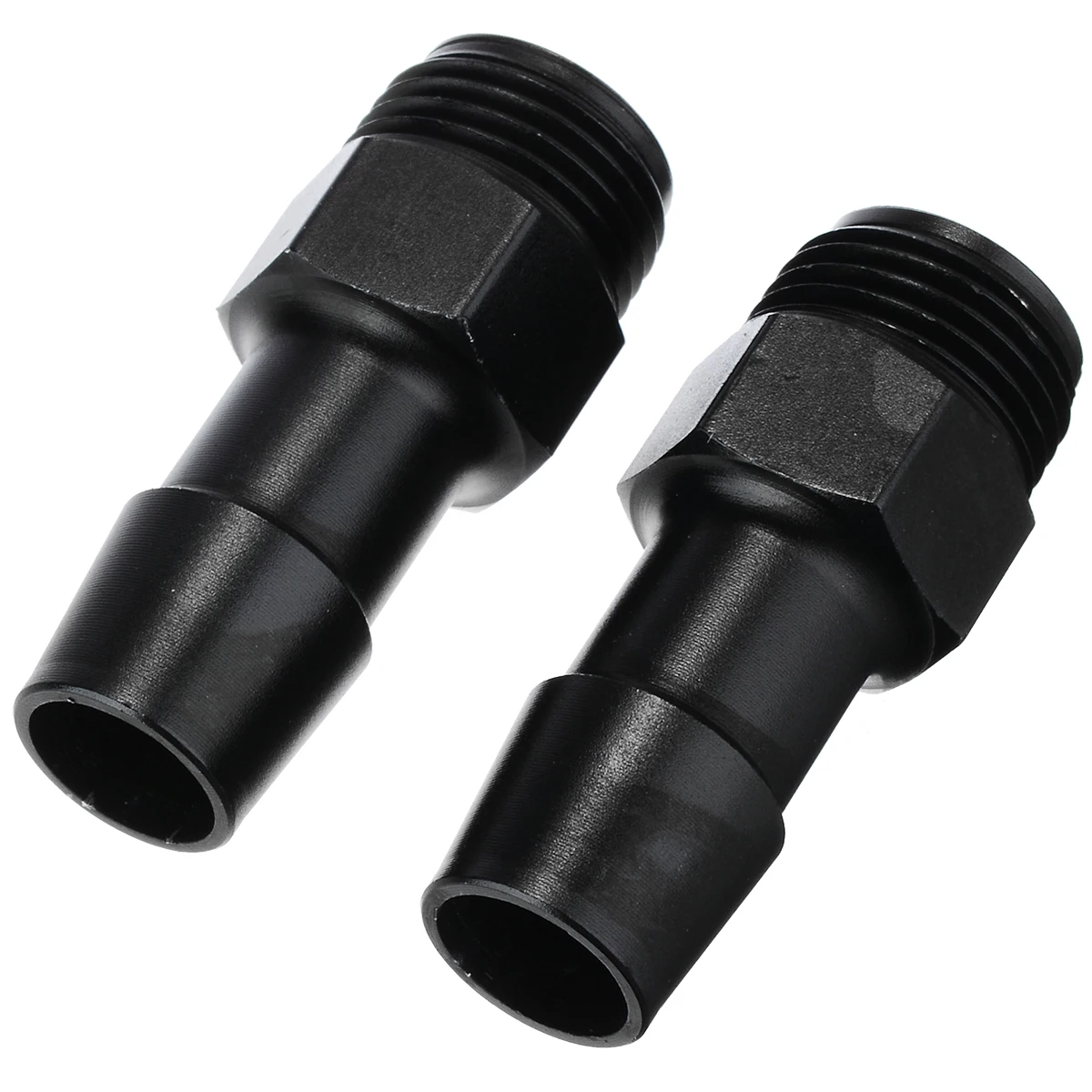 Universal Baffled 2-Port 3/8" NPT Aluminum Oil Catch Can Reservoir Tank Oil Catch Can Fuel Tank Parts Two Hole Breathable Kettle