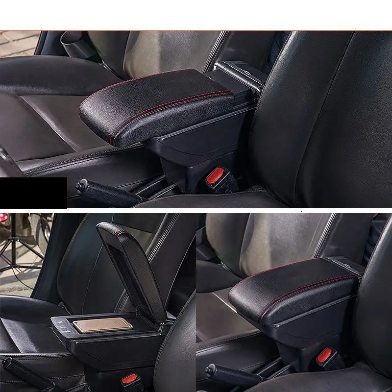 Interior Automovil Modified Decoration Auto Accessory Decorative Car-styling Car Arm Rest Armrests 14 15 16 17 FOR Toyota Yaris