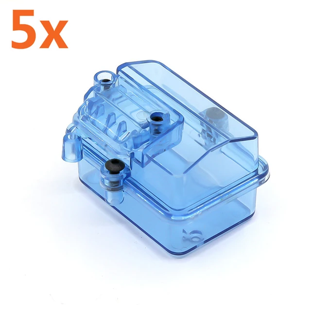 5sets Receiver Protection Box For Rs Rc Car Model Boat Equipment Waterproof  Box R15 Remote Control Rc Cars Spare Parts - Parts & Accs - AliExpress