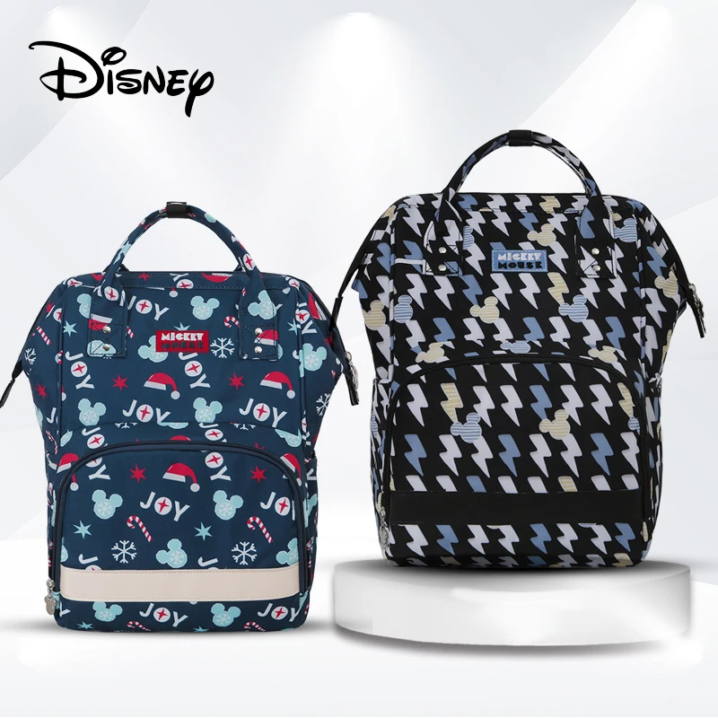 Disney Пеленки сумки водонепроницаемый рюкзак для мам Детская сумка Материнство