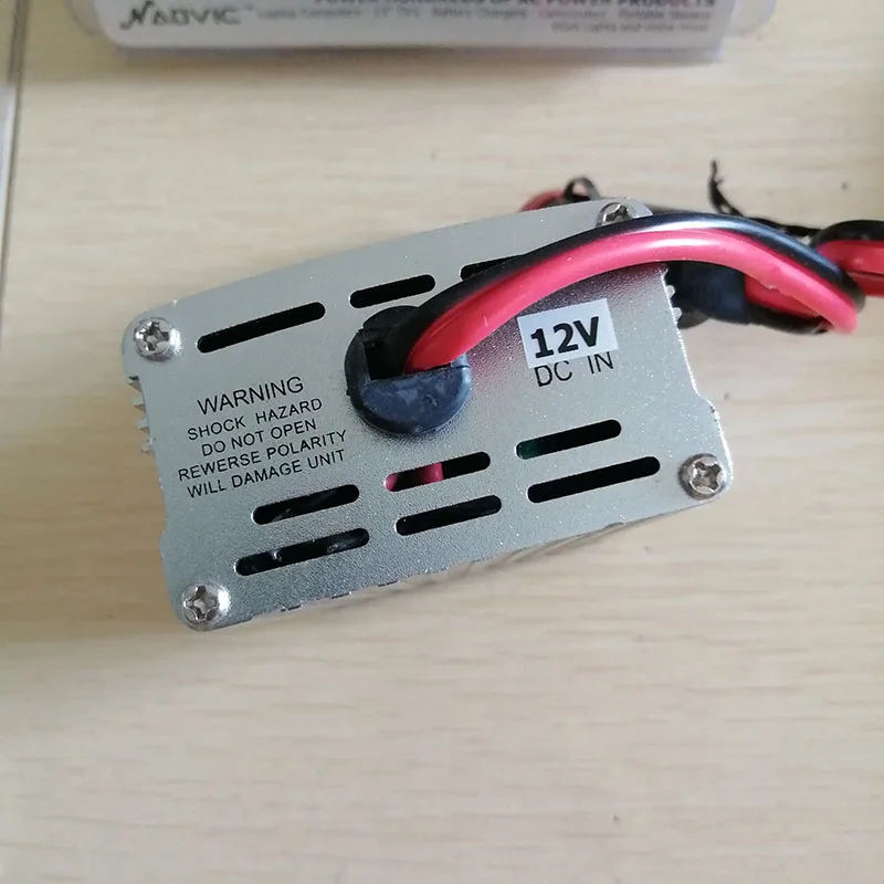 100W Car POWER INVERTER DC 12V TO AC 110V 60HZ WITH 5V 1A USB