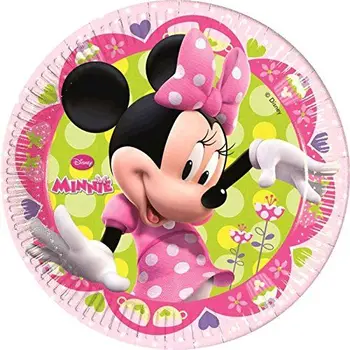 

Minnie Mouse – 8 Piatti usa e getta 18 cm per feste, gabbiano 27306)
