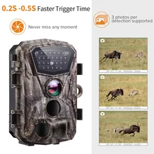 H883 18MP 1080P охотничьи ловушки для фотоаппаратов ночного видения Trail камера Дикая природа инфракрасная фотоловушка de nuit camara caza