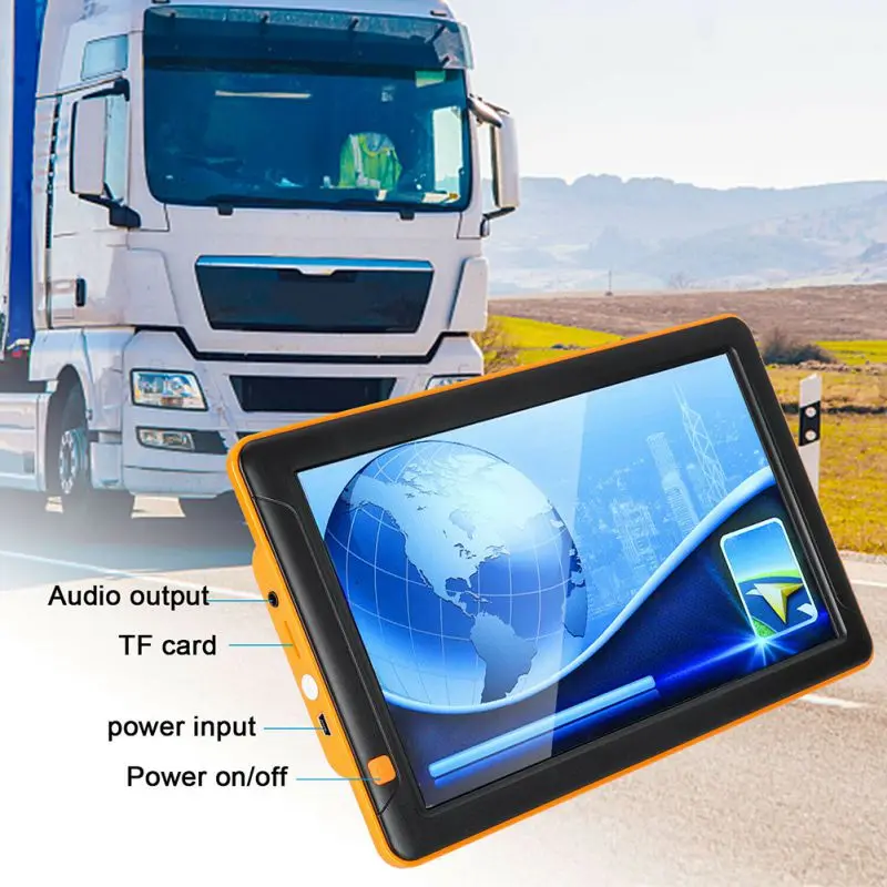 Suitable in Europe Map 9 Inch High Quality Multi function Touchscreen Truck Car Navigation Device Europe Map