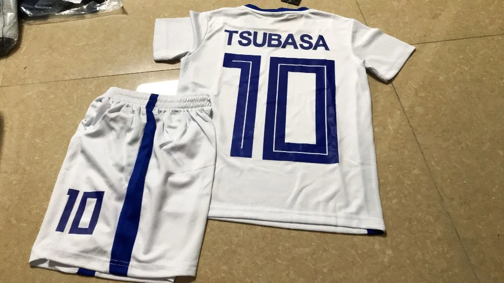 Хороший молодежный Мужской Азиатский размер капитан Tsubasa ДЖЕРСИ Camisetas y benji испанские футбольные японские наборы, Оливер атом Maillot de Foot рубашки