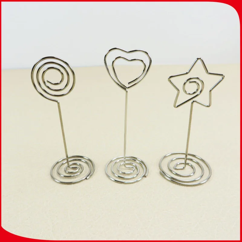 Manager Recommended fire bao kuan 85 with Bottom Notes Folder Desktop Business Card Holder Heart Shape Seat Clamp Manufacturers