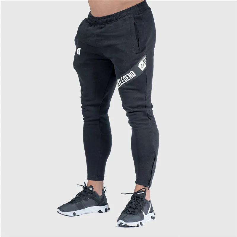 

Autumn Winter Style Men Trousers Casual Sweatpants Male Gyms Fitness Workout Letter Print Sportswear Jogger Brand Pencil Pants