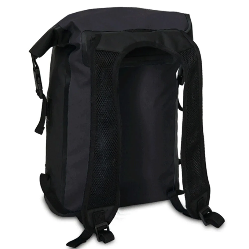 

Stylish And Durable PVC Coated Mesh Fabric Waterproof Bucket Bag 25L Large Capacity Waterproof Rucksack Casual Sports Folding Ba