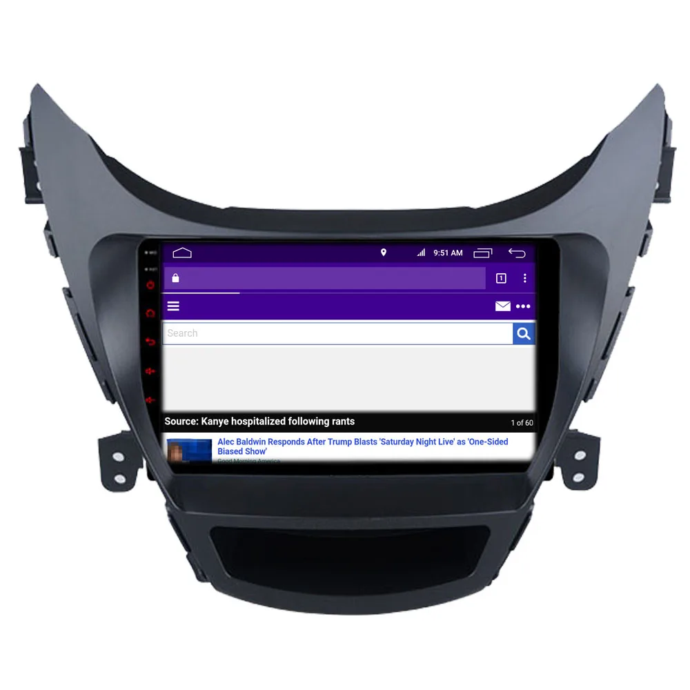 Автомобильный мультимедийный плеер для hyundai Avante I35 2011 2012 2013 Android Авторадио Bluetooth радио gps навигация DSP