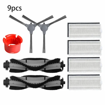 

12/10/9/8/7pc/set Roller Brush Filter Kit For Amarey A800 A900 Coredy 3500 R3500 R3500S R550 R500 R650 R750 Vacuum Cleaner Parts