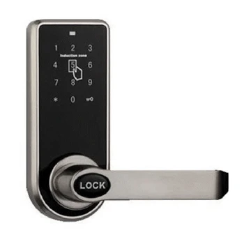 

Smart Electronic Door Lock Code Lock Proximity Card Lock Mechanical Keys Contact Sn Keypad Digital Password Lock Keyless Sma
