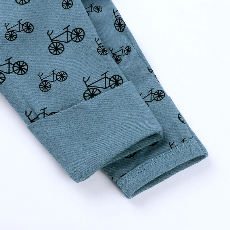Одежда для маленьких мальчиков; весенний теплый комбинезон с принтом для новорожденных; костюм для велоспорта; SR486