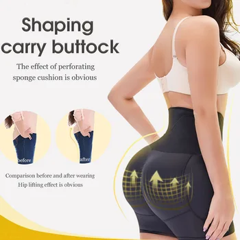 

Butt Lifter Tummy Shaper Women Waist Trainer Padded Seamless Butt Enhancer Underwear Slimming Fajas Colombianas Thigh Trimmer