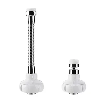 

360° Adjustable Spout Diffuser Kitchen Faucet Nozzle Tap Hose Aerator Adapter