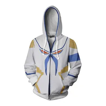 

KILL la KILL Anime Sweatshirts Matoi Ryuuko Cosplay Costume Anime 3D Men Women Coat KILL la KILL Cosplay Wig