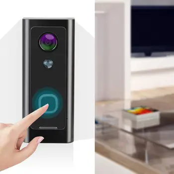 

V1 Smart WiFi Video Doorbell Visual Intercom Chime Wireless Security Camera Ip53 Grade Waterproof And Dustproof Design