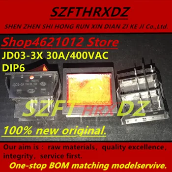 

SZFTHRXDZ 100% new original 2019+ (10PCS) JD03-3X 30A/400VAC DIP6 Three phase ship type switch