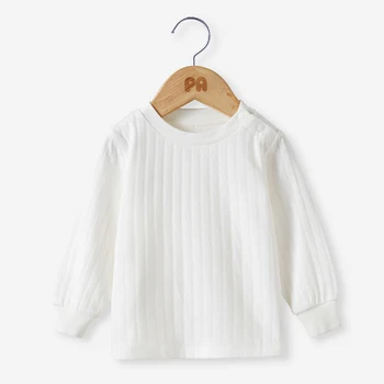

Honeycomb jacquard pullover top autumn cotton Jacket Baby Children Clothing Boys Girls Sweaters Kids Wear baby boy clothes