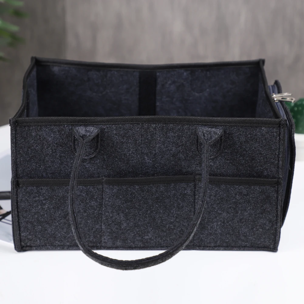 Multi Pocket Felt Purse Handbag Organizer Insert Storage Tote Shaper Fabric Bag high quality