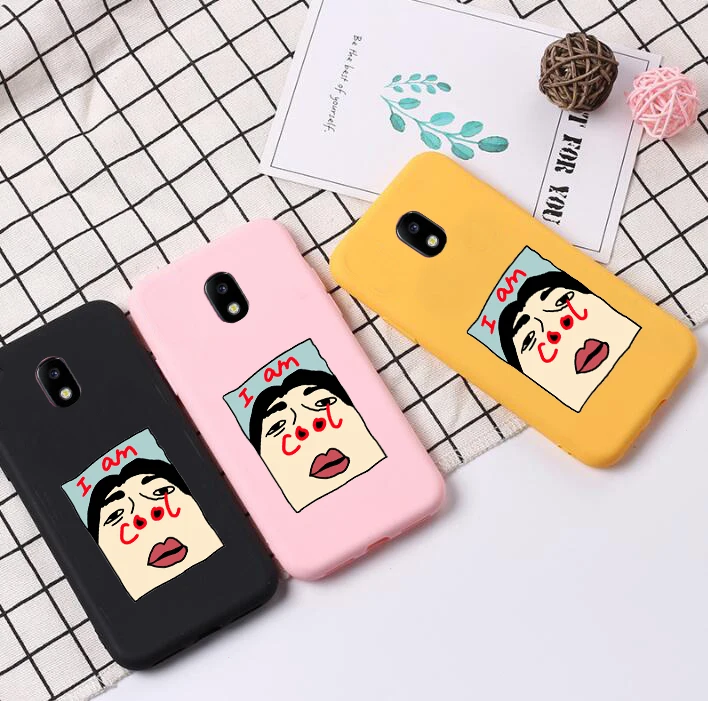 Lamo Чехол я смешной крутой чехол для samsung Galaxy J3 J4 J6 J7 J8 A3 A5 A7 A8 S10 Plus Note 10 8 9 Pro S10E S9