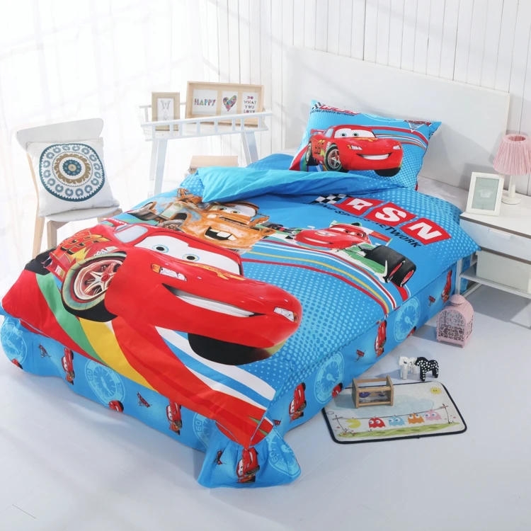 Удивительные автомобили Стёганое одеяло, постельные принадлежности, наборы, один размер, пододеяльник, покрывало, хлопок, ткань, реактивный принт, childreh's home