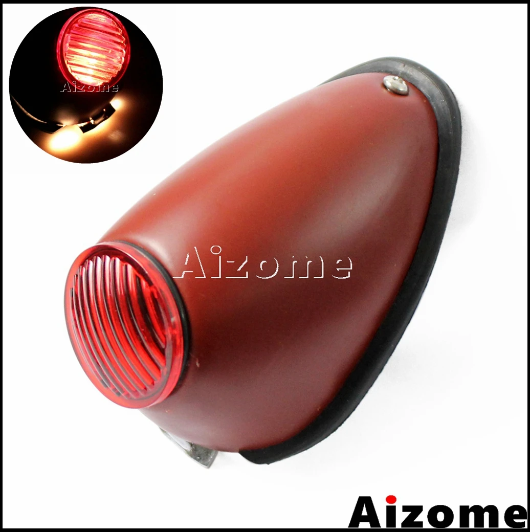 Для BMW M1 M1M M1S M72 R12 R75 R51 R61 R66 R71 K750 B40 Sidecar Hinten Kotflugel Licht задний светильник для Zundapp DB DS DBK