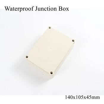 

140x105x45mm Waterproof Plastic Enclosure Box Outdoor Cable Connection Junction Electrical Project Case ABS IP65 140*105*45mm