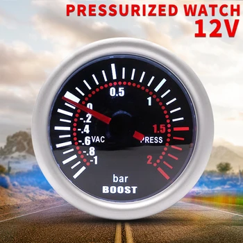 

Modified Instrument Motormeter Universal Boost Gauge SUV Motors Bar Cars