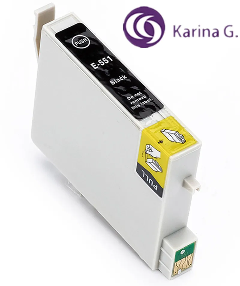 Совместимый картридж для принтера T0551 T0552 T0553 T0554 подходит Epson Stylus Photo RX420 RX425 RX520 R240
