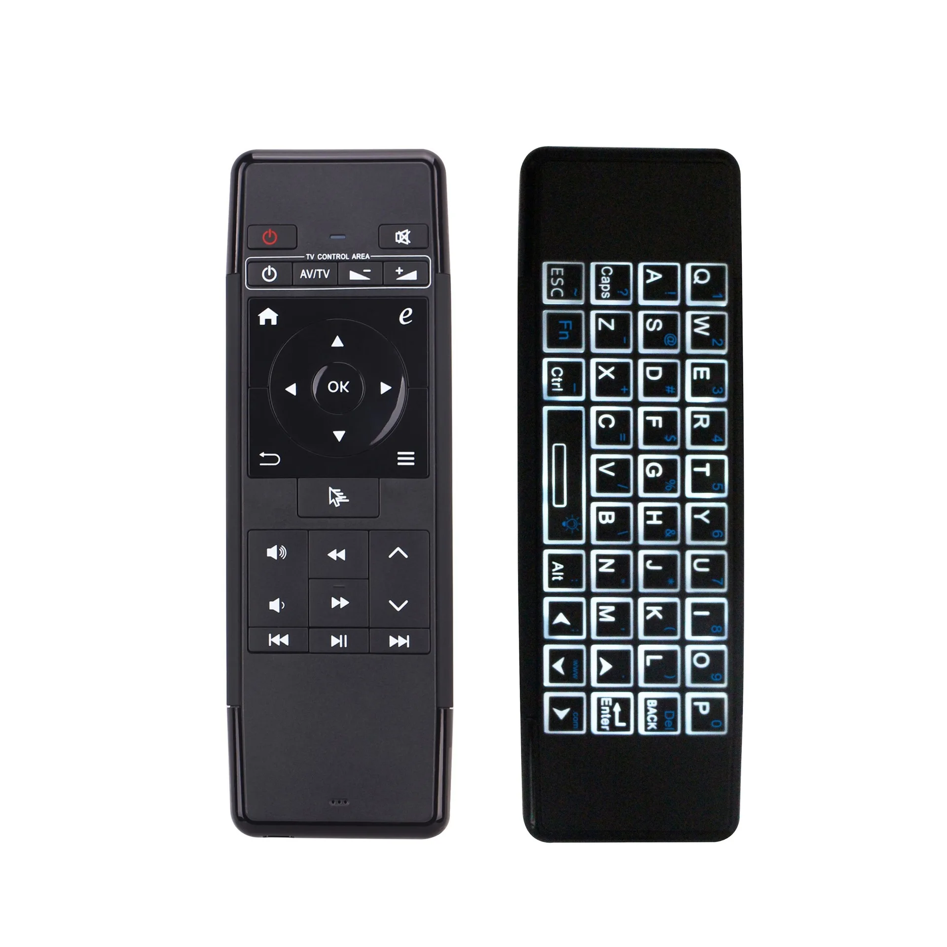 

New Style Flymouse Infrared Learning Double-Sided Wireless Somatosensory Flying Squirrel Mini Keyboard Mouse Remote Control