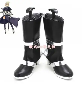 

New Japanese Anime Fate Apocrypha Cosplay Costume Shoes Fate Grand Order Jeanne d'Arc Ruler Cosplay Shoes