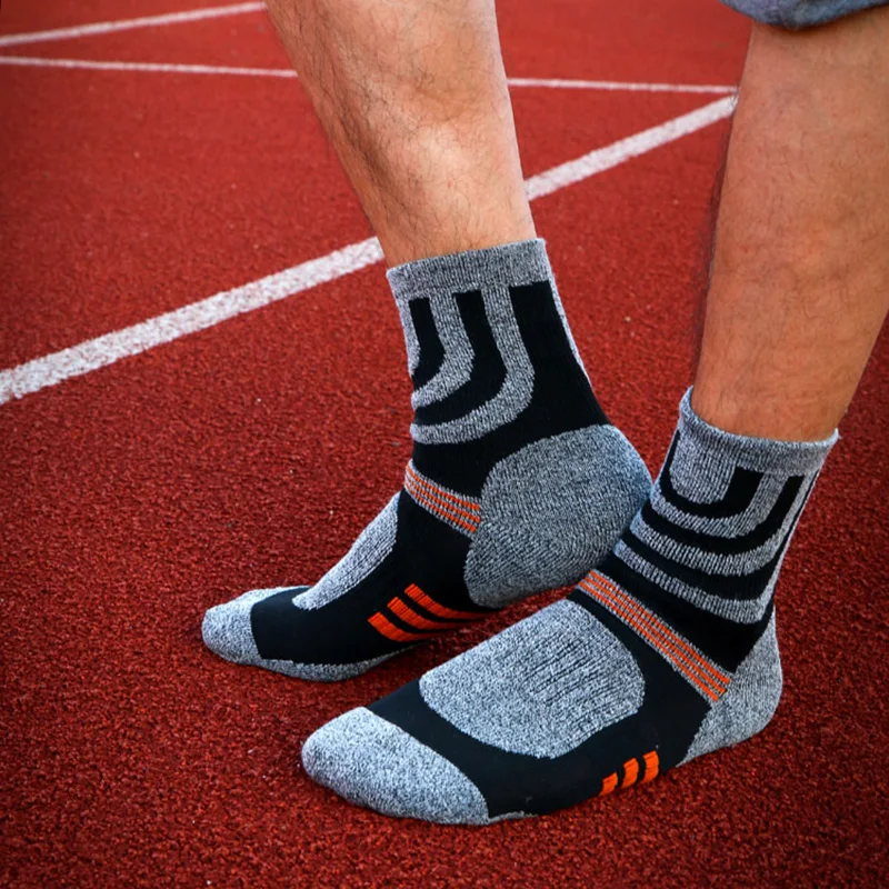 Бег походы носки комфортные Дышащие носки уличные мужские профессиональные спортивные походные носки термо носки Новые