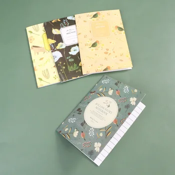 

50 Pcs Nature Series Mini Notebook Blank Pages Small Notebooks Exercise Book for Office School (Mixed Style)
