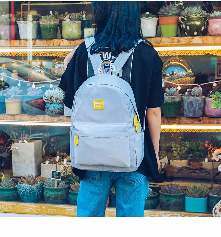 New Style WOMEN'S Bag WOMEN'S Backpack Korean-style Backpack Nylon WOMEN'S Bag a Generation of Fat Manufacturers Direct Sel
