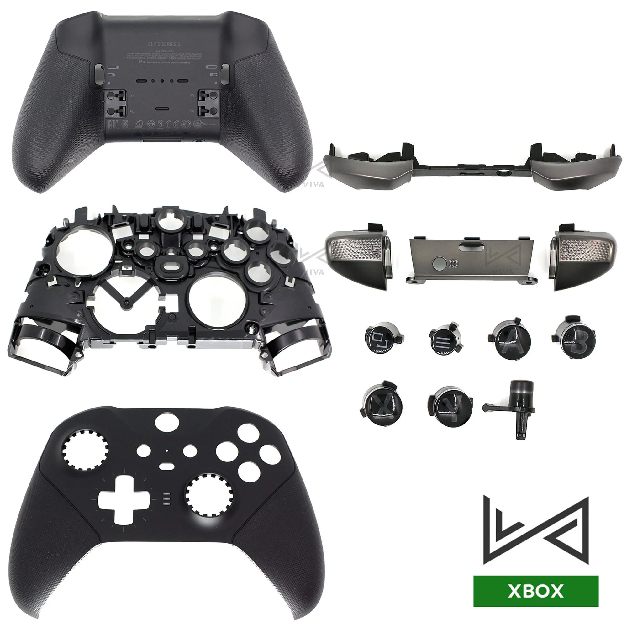Repair Part For Xbox One Elite Series 2 Controller Front Housing Shell