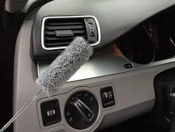 

Multifunction Car Cleaning Brush Retcractable Pole Easy Cleaned Arbitrarily Bent Car Duster Household Cleaning Tools Car Cleaner