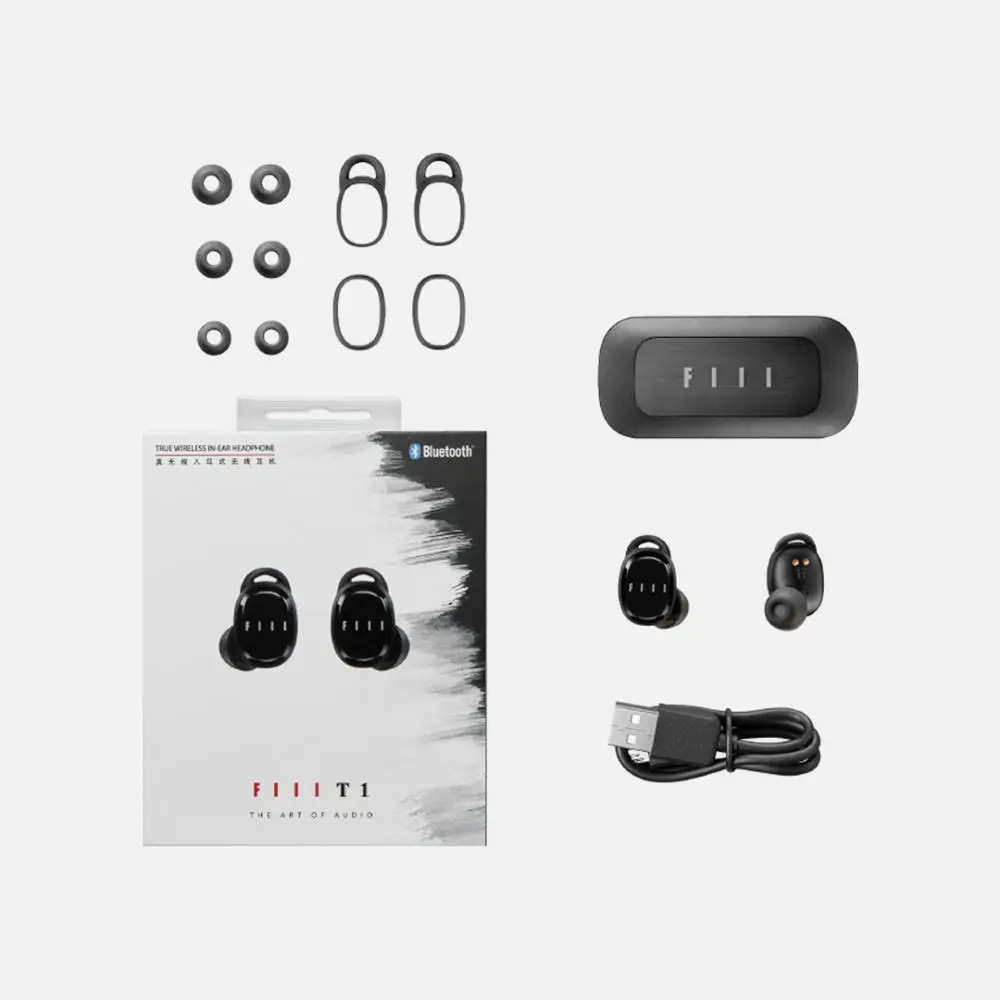 Original FIIL T1X T1XS True Wireless Headset Bluetooth 5.0 Sport Earphones DSP Noice Cancelling Waterproof TouchcControl Earbuds