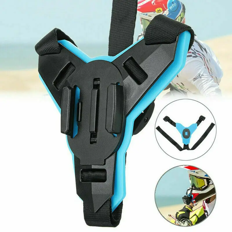 Motorcycle Helmet Chin Stand Mount Holder For DJI OSMO GoPro Hero 8 7 6 5Action Sports Camera Full Face Accessory |