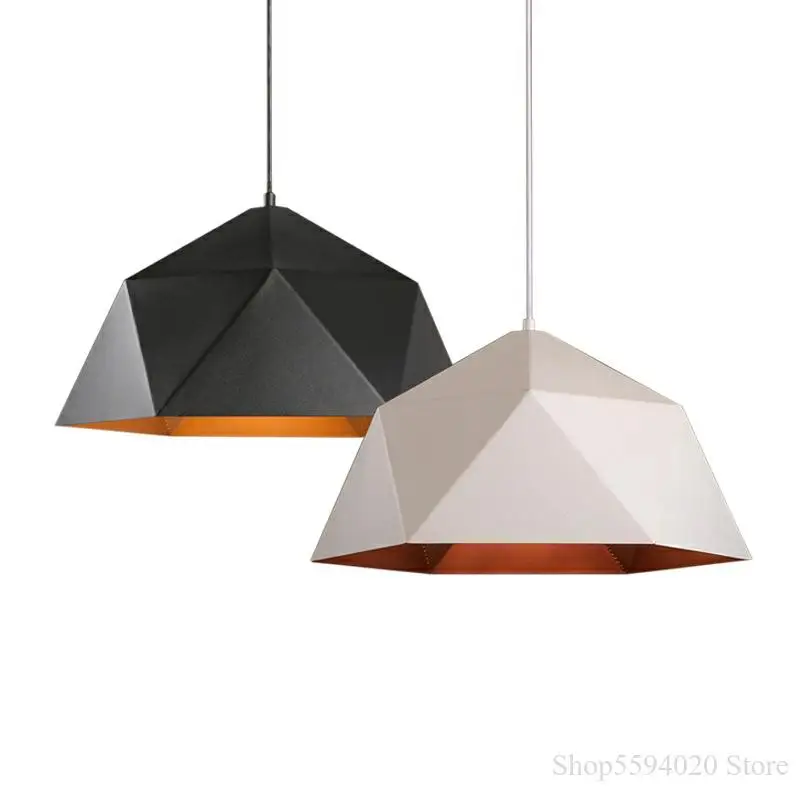 Modern Simple Iron Art Pendant Lights Loft Pendant Lights Industrial Decor Hanging Lamp Geometric Kitchen Black Home Lighting Modern Simple Iron Art Pendant Lights Loft Pendant Lights Industrial Decor Hanging Lamp Geometric Kitchen Black Home Lighting