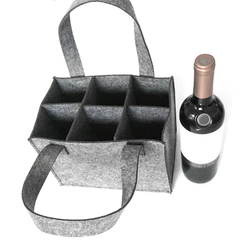 

Drink Wine Champagne Beer Bottle Cooler Tote Bag Carrier Storage 2 Colors Parts
