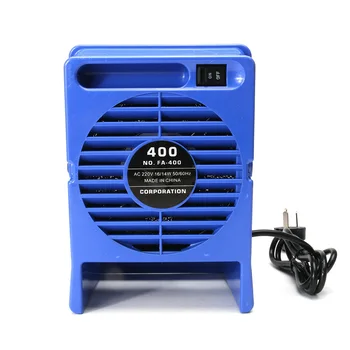 

Blue Solder Smokes Absorber Remover Fume Extractor Air Filter Fan For Soldering