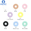 Kovict 5Pcs Perle Silicone Beads Round Silicone Teether Baby Teething Ring 42mm Food Grade Teething Necklace Toy Baby Products ► Photo 2/6