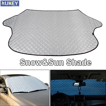 

Accessories 1 Pc Universal Guard Protector Auto Car Front Windscreen Winter Snow Ice Sun Shade Dust Windshield Anti-UV Cover
