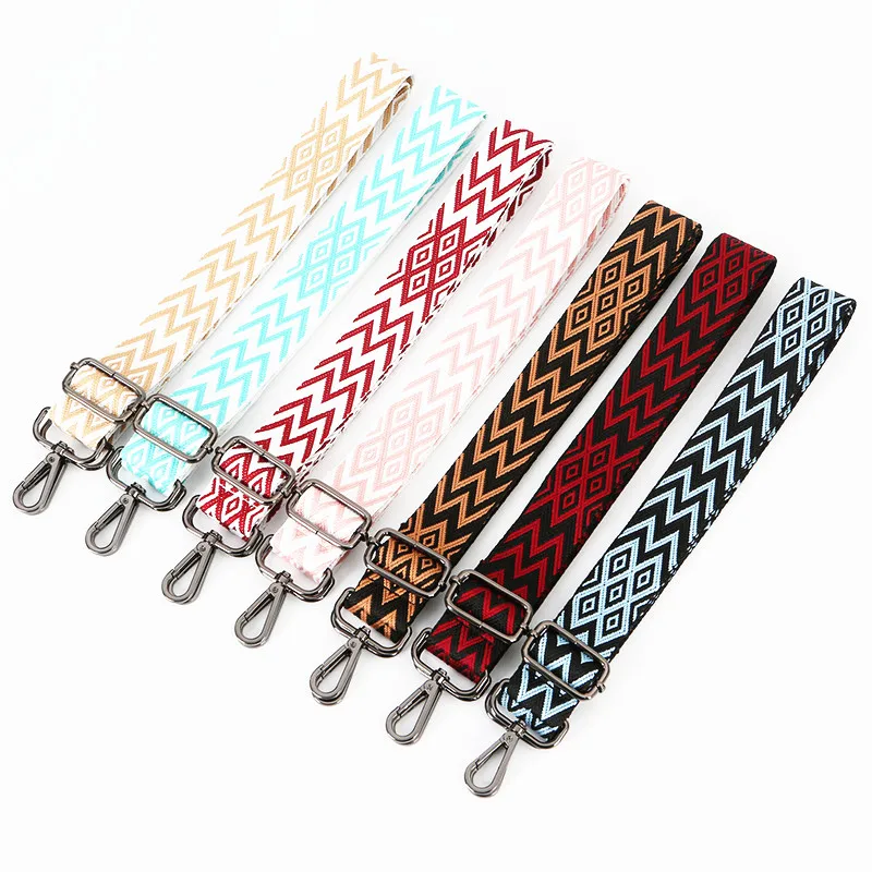 Chain Bag Strap Female Fashion Shoulder Hand Bag Accessories DIY Bag Part Strap Replacement Polyester Chain Belt Strap for Women