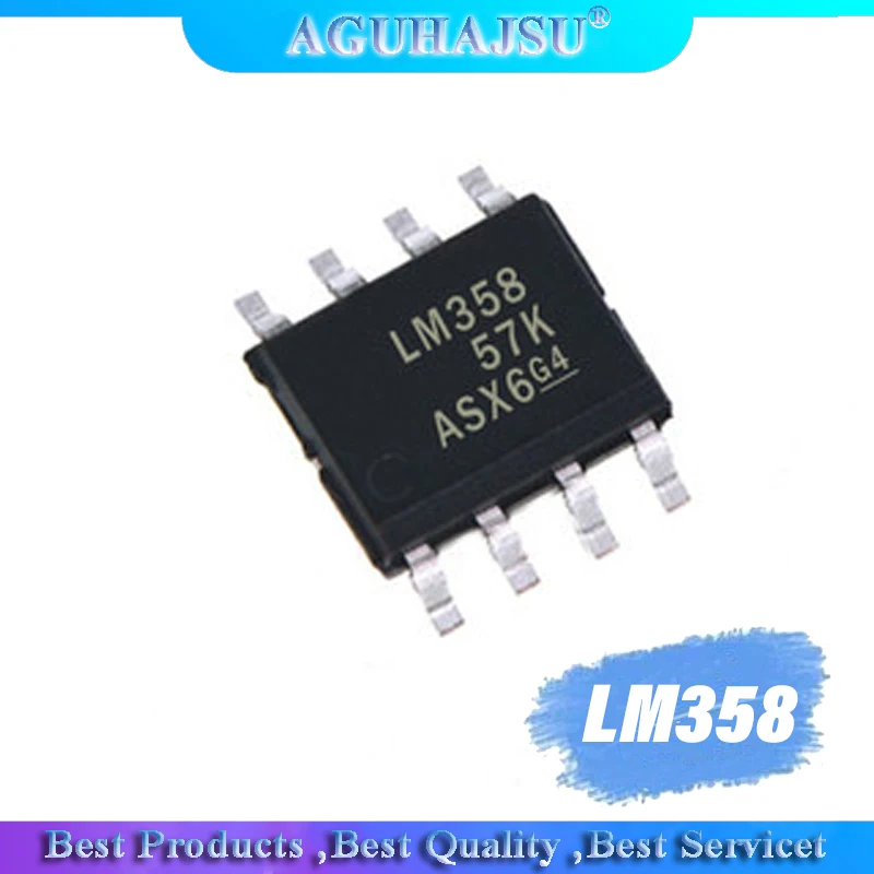 50pcs 358 LM358 SOP8 offen use laptop chip new original | Электронные компоненты и принадлежности