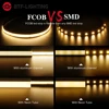 FCOB LED Strip Light 336 480 528 LED High Density Flexible FOB COB Led Light RA90 Warm Nature Cool White Linear Dimmable 12V 24V 2